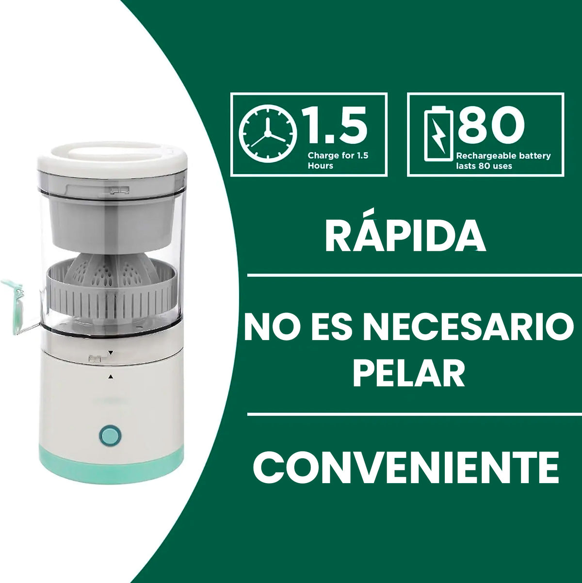 Exprimidor De Jugo Inalambrico