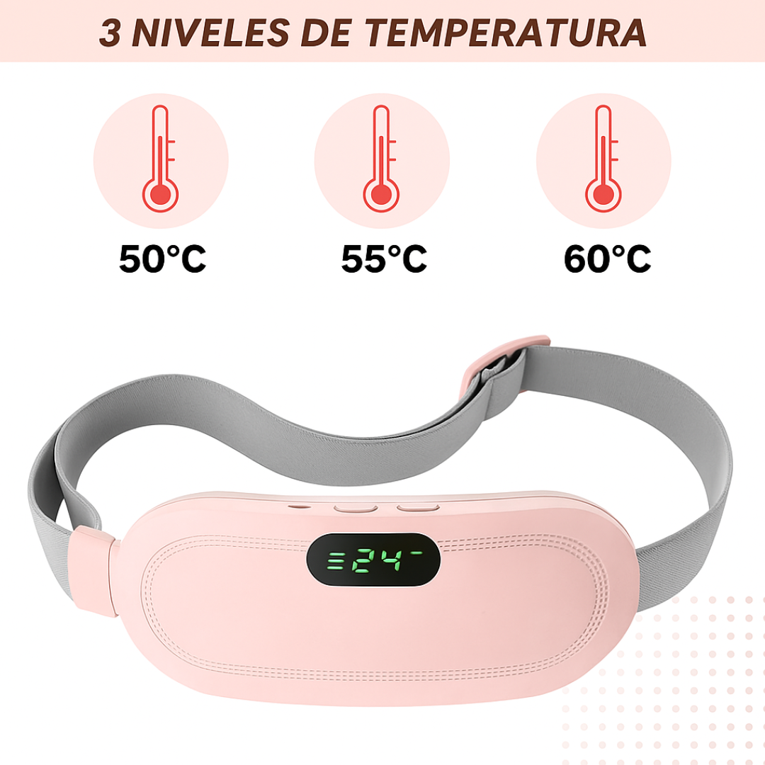 Cinturón Térmico Masajeador Menstrual