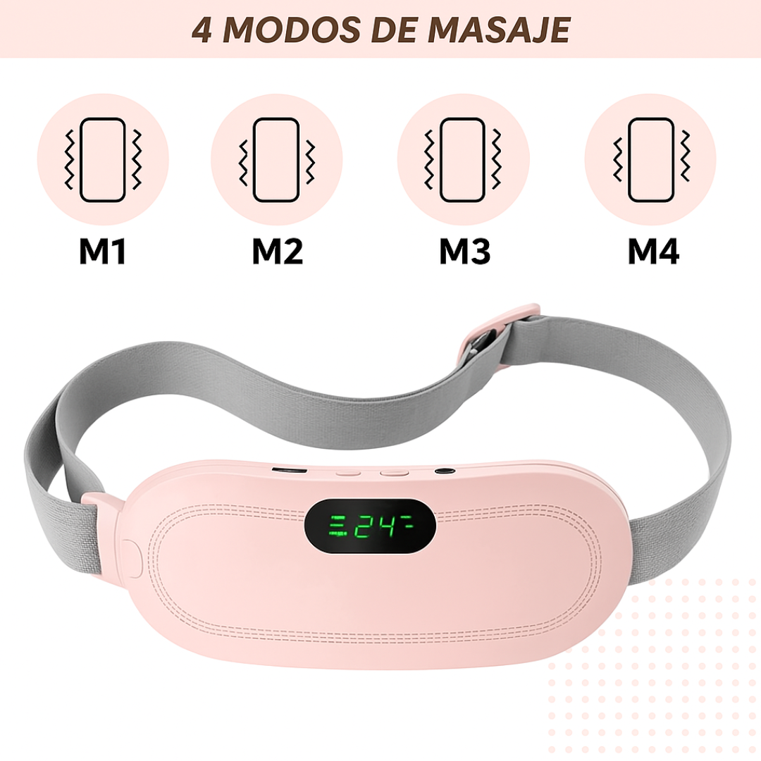 Cinturón Térmico Masajeador Menstrual