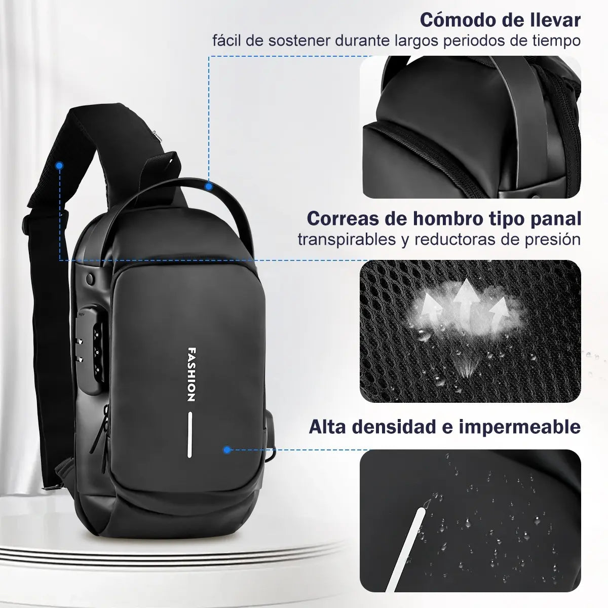 Bolso Mochila Antirobo