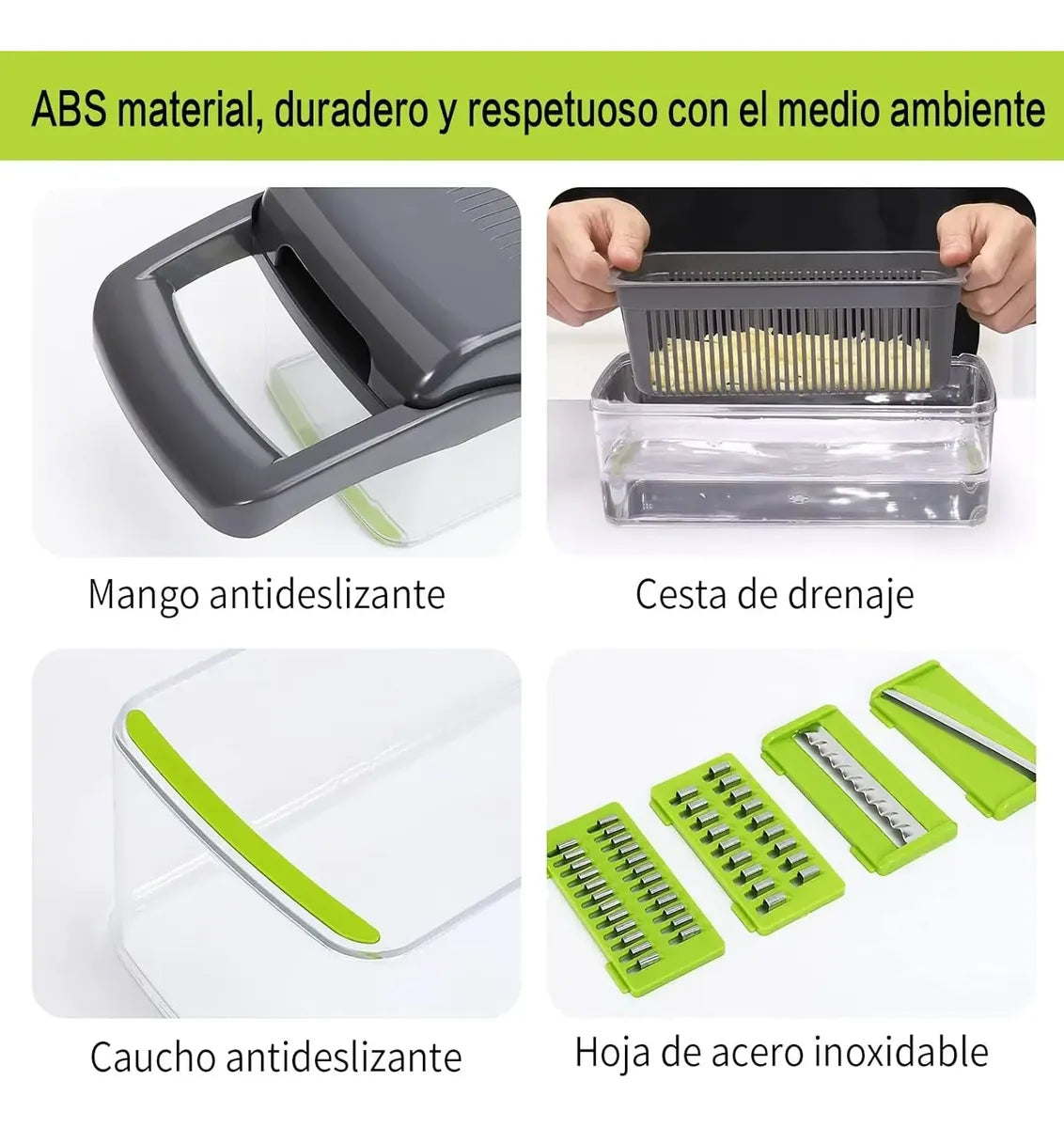 Mandolina Cortador Multifuncional